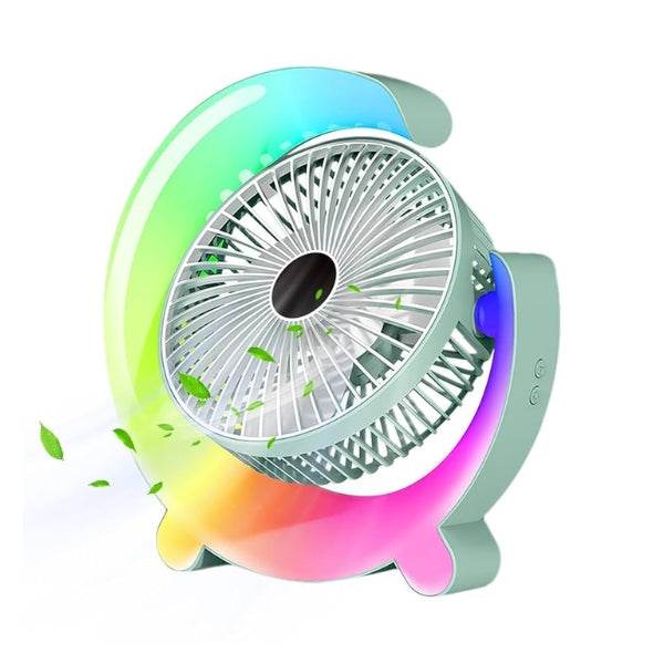 Mini Rechargable LED Fan - Gadget Spark