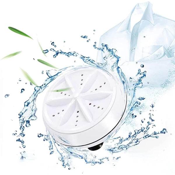 Mini Portable Washing Machine – Compact & Powerful Washer - Gadget Spark