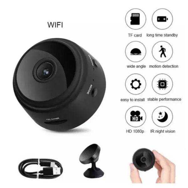 Gadget Spark Small Wi-Fi Security Camera for Home Use - Gadget Spark