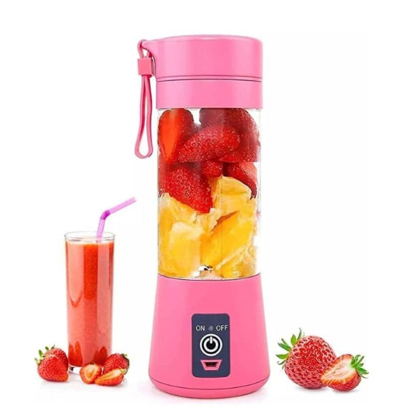 Portable Mini Juicer Blender – USB Rechargeable Smoothie Maker for Fruits & Shakes