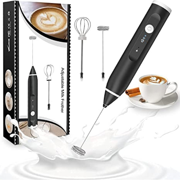 Rechargeable  Coffee Beater Handheld 3-Speed Adjustable Blender