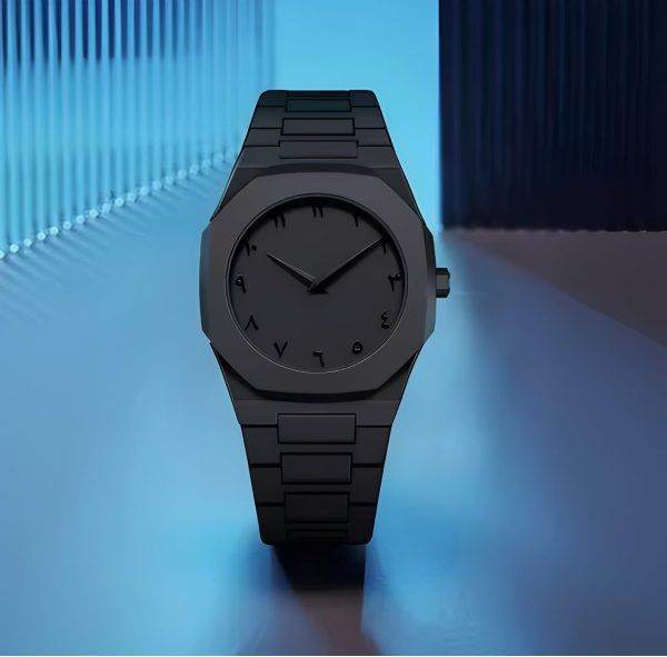 Black Arabic Aura Watch - Gadget Spark