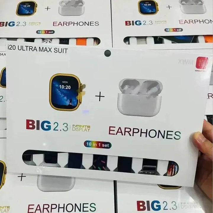 I20 Ultra Max Gold Edition With AirPods Bonus - Gadget Spark